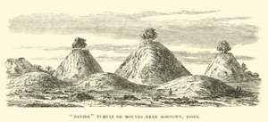 Túmulos daneses cerca de Ashdown, Essex