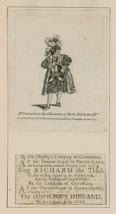 David Garrick en el personaje del Rey Ricardo III