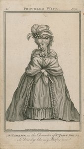 David Garrick en el personaje de Sir John Brute de English School