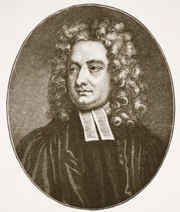 Dean Swift, ilustración de La Iglesia de Inglaterra: Una Historia para el Pueblo de H.D.M. Spence-Jones, pub. c.1910 de English School