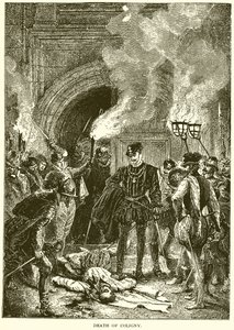 Muerte de Coligny de English School