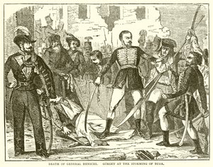 Muerte del general Henschi. Gorgey en el asalto de Buda