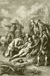 Muerte del General James Wolfe de English School