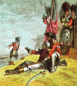 Muerte del General Wolfe de English School