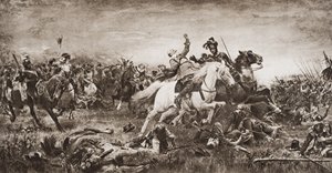 Muerte de Gustavo Adolfo, ilustración de 