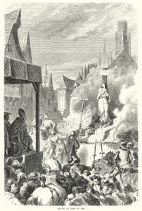 Muerte de Juana de Arco (grabado)