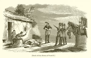 Muerte de John Brown de Priesthill de English School