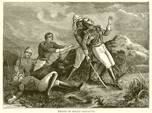 Muerte de Rollo Gillespie de English School