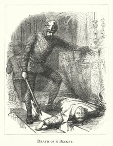 Muerte de Becket (grabado)