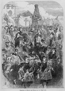 Partida de Eduardo I y Leonor de Castilla a Tierra Santa de English School