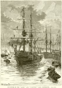 Salida del Alert y Discovery de Portsmouth de English School