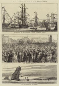 Partida de la expedición ártica de English School