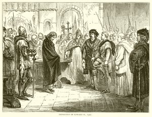 Deposición de Eduardo II, 1327 de English School
