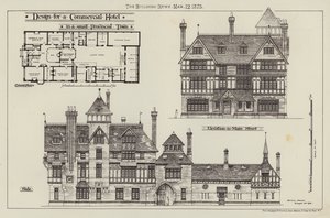 Diseño para un hotel comercial en una pequeña ciudad provincial de English School