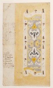 Diseño para un jardín de nudos, Bush Hill, cerca de Edmonton, Londres, 1713 de English School