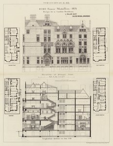 Diseño para una residencia en Londres de English School