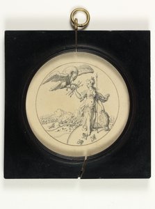 Diseño para una medalla para conmemorar la Batalla de Blenheim
