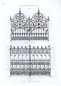 Diseños para barandillas de hierro fundido, de Macfarlanes Castings