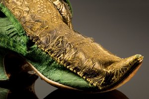 Detalle de un zapato de English School