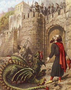 Diabolus, Ill-Pause y Tisiphone ante las puertas de Mansoul