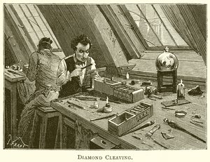 Desbaste de diamantes