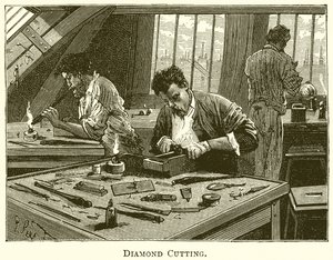 Corte de diamantes