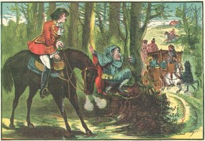 Dick Turpin y el enano azul previenen un crimen cruel de English School
