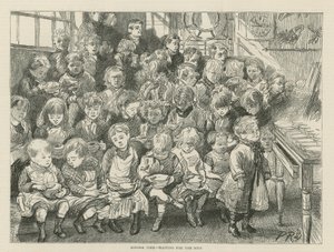 Hora de la cena - esperando la sopa de English School