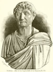 Diocleciano (Busto del Capitolio, Sala de los Emperadores, No. 80)
