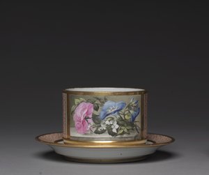 Plato, hecho por Worcester Porcelain Factory, c.1810 de English School