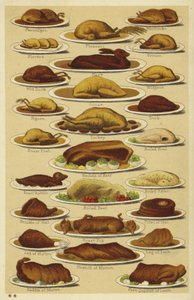 Platos de carne de English School