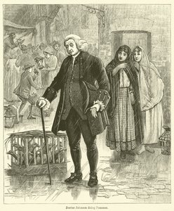 El doctor Johnson haciendo penitencia de English School