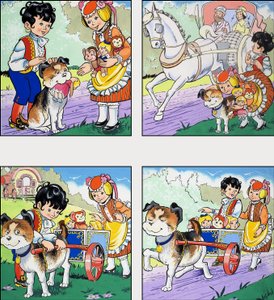 Perro y carro