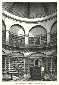 Sala de la Cúpula, o Biblioteca, Register House de English School