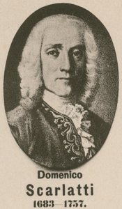 Domenico Scarlatti (grabado) de English School