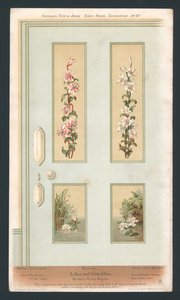 Decoración de Panel de Puerta de English School