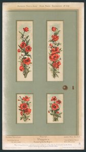 Decoración de panel de puerta