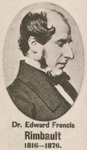 Dr Edward Francis Rimbault de English School
