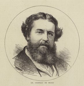 Dr Gueneau de Mussy (grabado) de English School