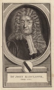 Dr. John Radcliffe, Obiit 1714