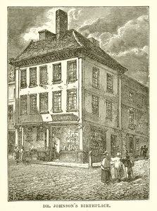 Lugar de nacimiento del Dr. Johnson de English School