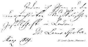 Dr. Louis Spohr de English School
