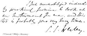 Dr Samuel J Wesley (Músico)