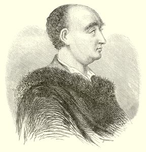 Dr. Swift, decano de St. Patrick (grabado) de English School