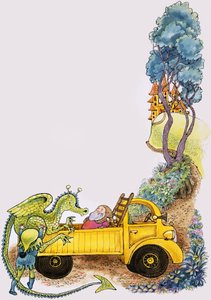 Dragón en camión