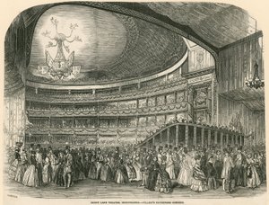 Teatro Drury Lane redecorado - Concierto Promenade de Jullien de English School
