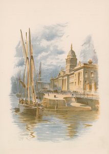 Aduana y muelle de Dublín de English School