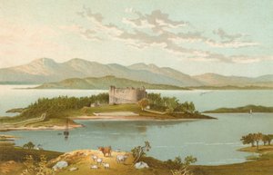 Castillo de Dunstaffnage y Loch Etive de English School