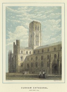 Catedral de Durham, vista noroeste de English School