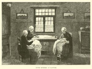 Interior holandés en Katwijk de English School